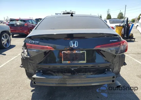 2024 Honda Civic Sport from USA, damaged, VIN 2HGFE2F51RH507851